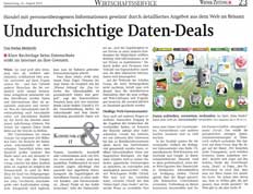 Data Dealer @Wiener Zeitung